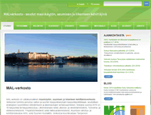 Tablet Screenshot of mal-verkosto.fi